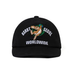 Bsrbt Seoul Washed Cotton Cap Black