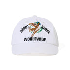Bsrbt Seoul Washed Cotton Cap White