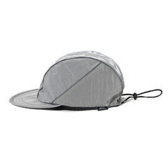 Bsr Mirror Reflective Piped Cap Silver
