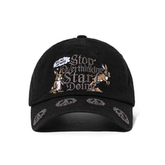 Overthinking Cotton Cap Black