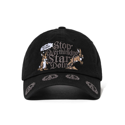 Overthinking Cotton Cap Black