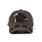 Overthinking Cotton Cap Dark Brown