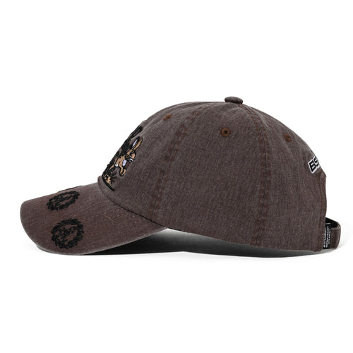 Overthinking Cotton Cap Dark Brown