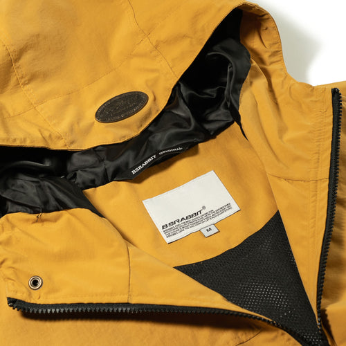 Pocket Ridge Hooded Jacket Mustard