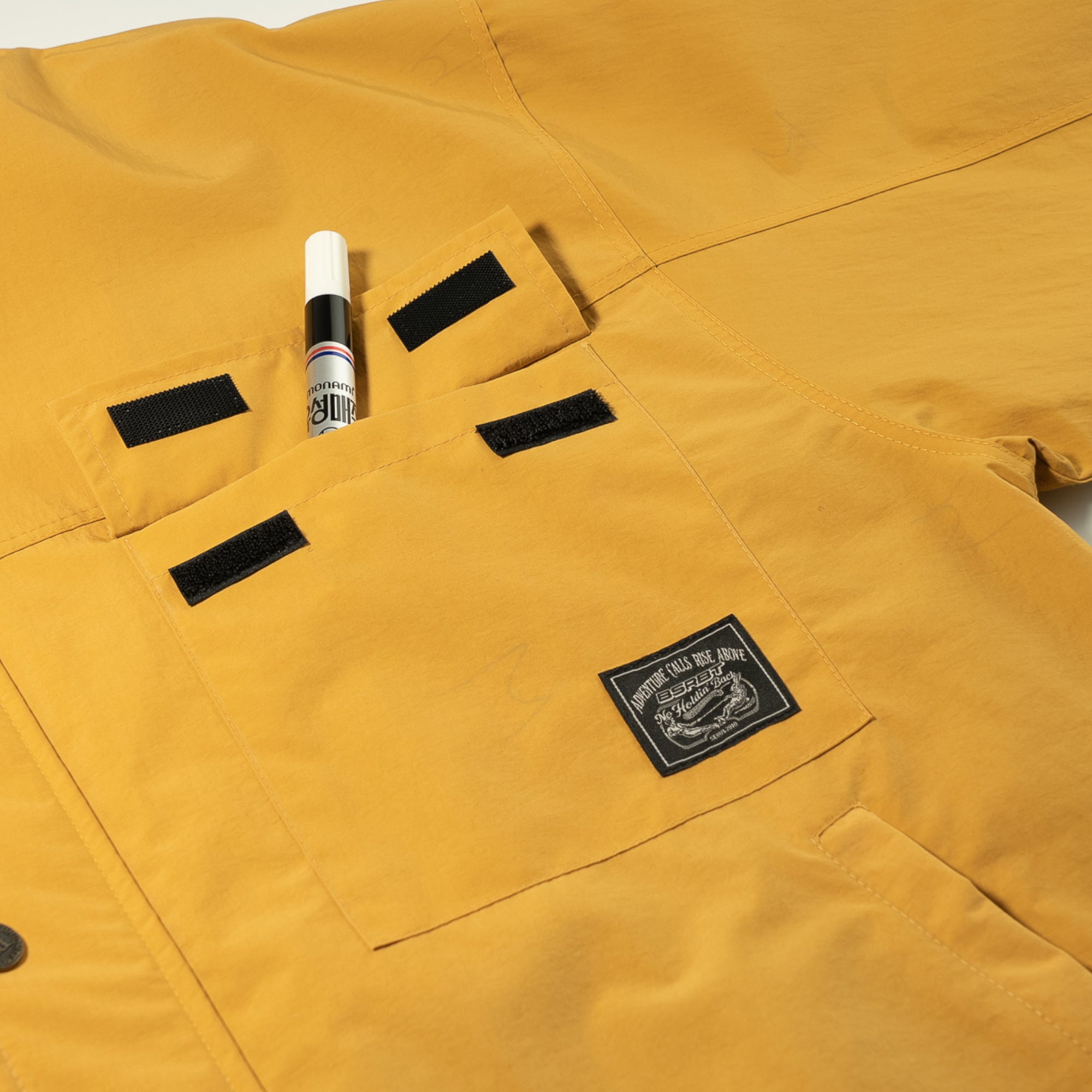2526FW BSRABBIT Pocket Ridge Hooded Jacket Mustard