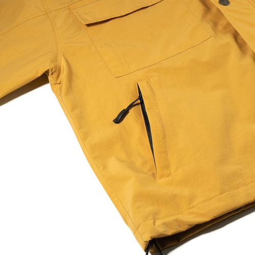 Pocket Ridge Hooded Jacket Mustard