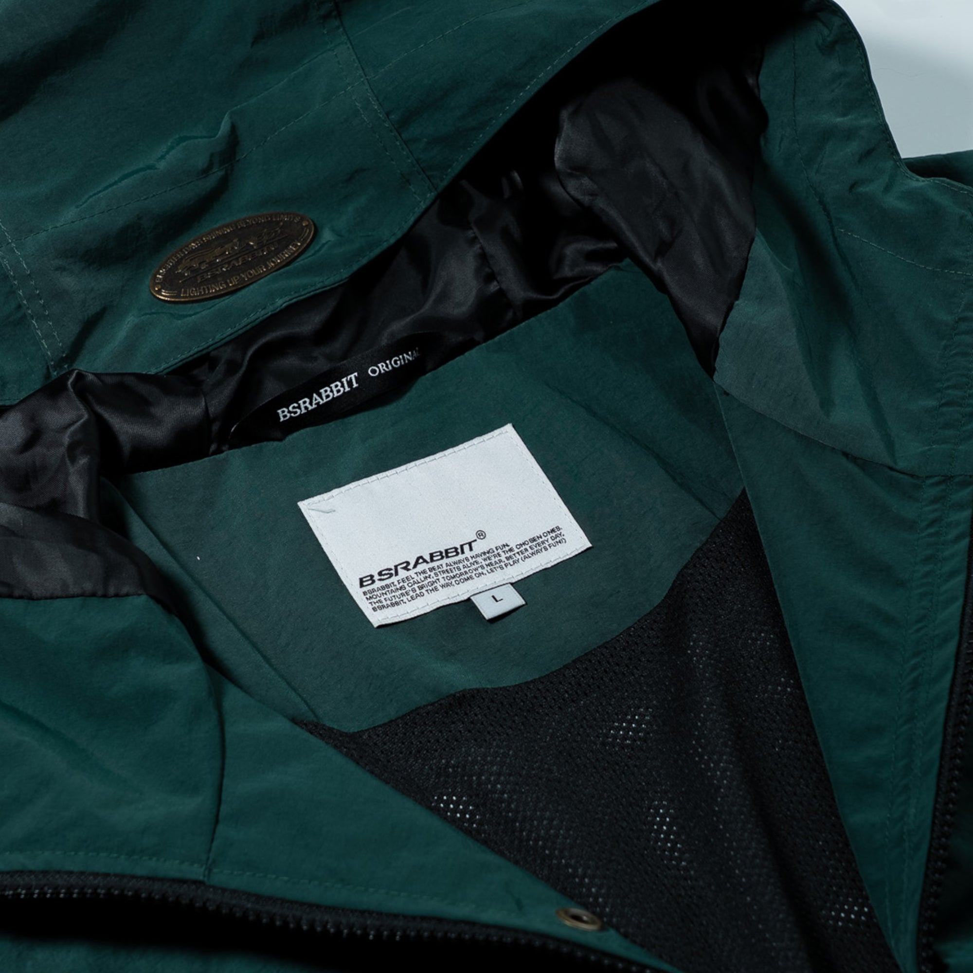 2526FW BSRABBIT Pocket Ridge Hooded Jacket Green