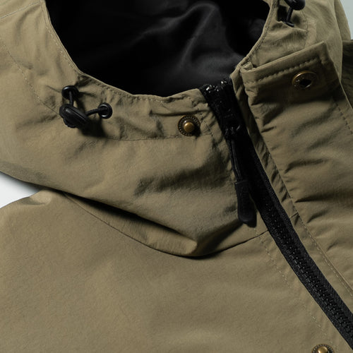 Pocket Ridge Hooded Jacket Khaki
