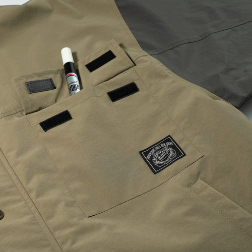 Pocket Ridge Hooded Jacket Khaki
