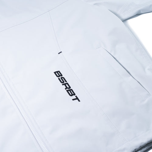 Stream Line Hoodie 3L Hooded Jacket White
