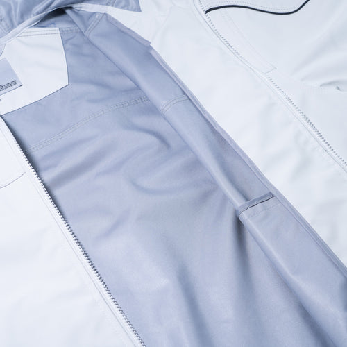 Stream Line Hoodie 3L Hooded Jacket White