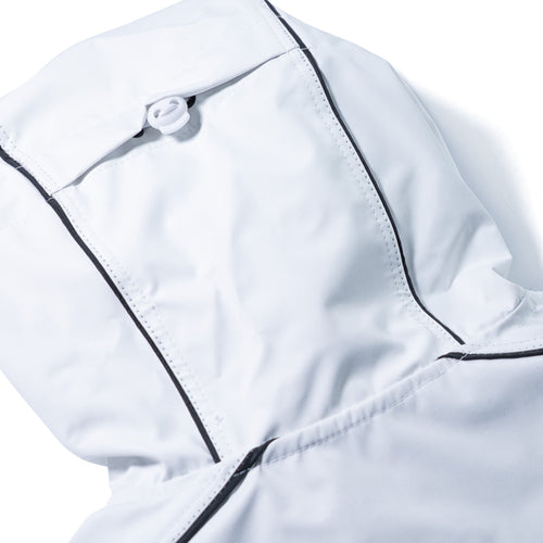 Stream Line Hoodie 3L Hooded Jacket White
