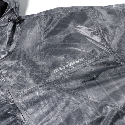 Bsrwave Brushed Dye Hooded Jacket Gray