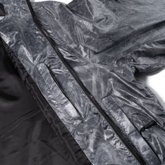 Bsrwave Brushed Dye Hooded Jacket Gray