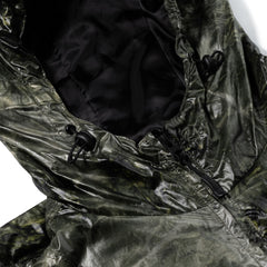 Bsrwave Brushed Dye Hooded Jacket Khaki