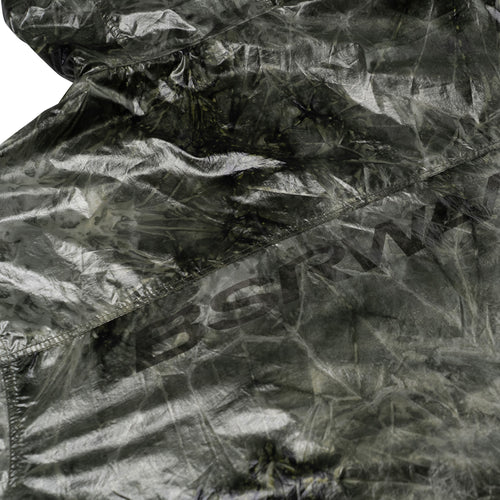 Bsrwave Brushed Dye Hooded Jacket Khaki