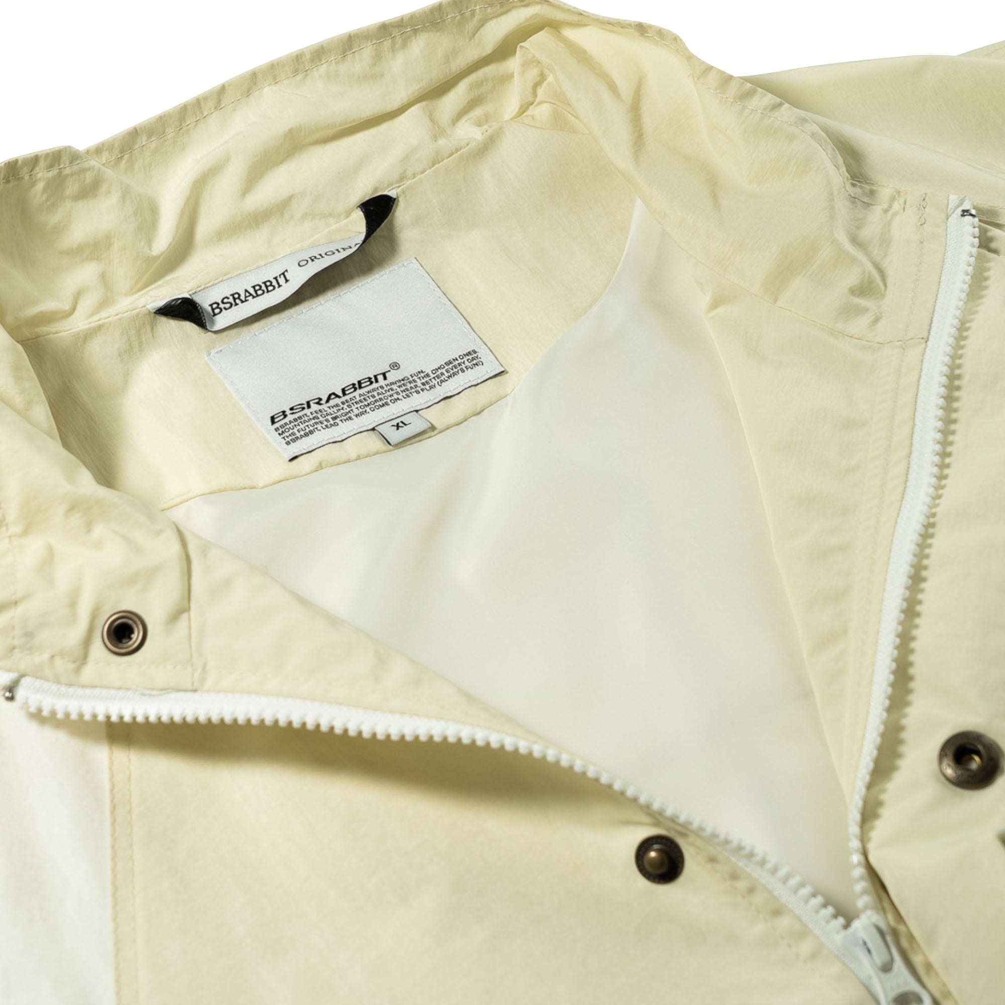 2526FW BSRABBIT Core Track Jacket Milk