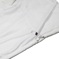 Big Pocket Hooded Vest White