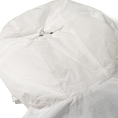 Big Pocket Hooded Vest White