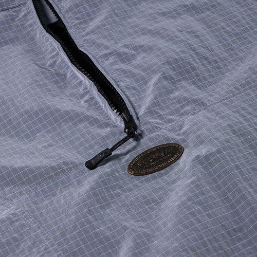 Shadow Grid Hooded Anorak Jacket Light Purple