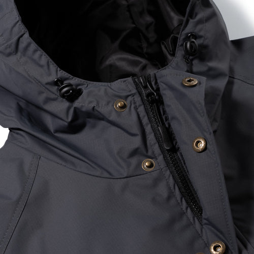 Outlander Hooded Anorak Jacket Charcoal