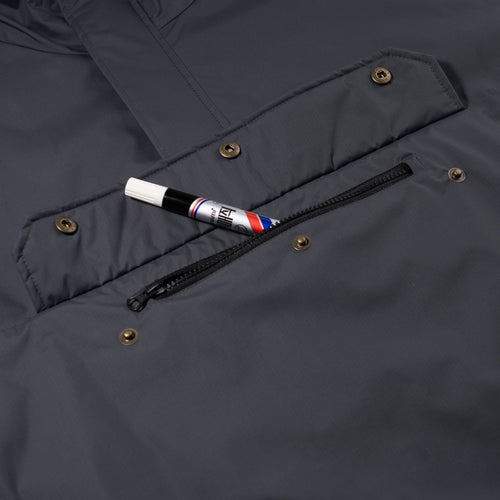 Outlander Hooded Anorak Jacket Charcoal