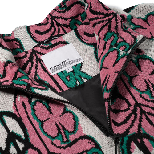 Peace Br Jacquard Anorak Jacket White