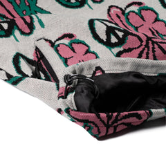 Peace Br Jacquard Anorak Jacket White