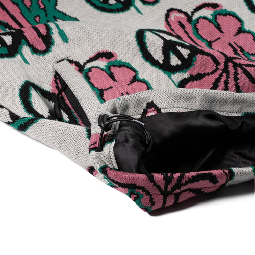 Peace Br Jacquard Anorak Jacket White