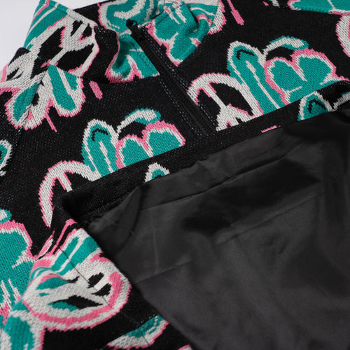 Peace Br Jacquard Anorak Jacket Black