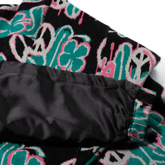 Peace Br Jacquard Anorak Jacket Black