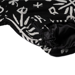 Br Jacquard Anorak Jacket Black