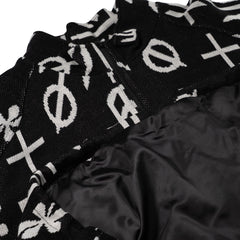 Br Jacquard Anorak Jacket Black