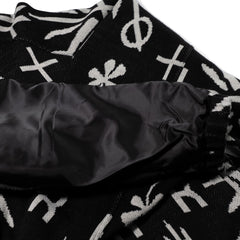 Br Jacquard Anorak Jacket Black