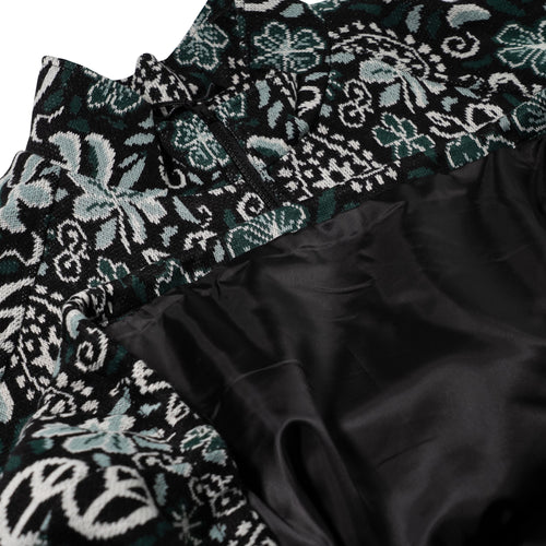 Paisley Peace Jacquard Anorak Jacket Khaki