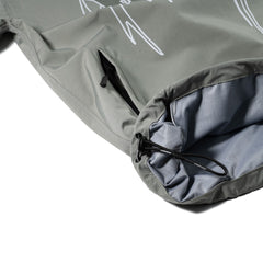 Death Logo 3L Anorak Jacket Gray