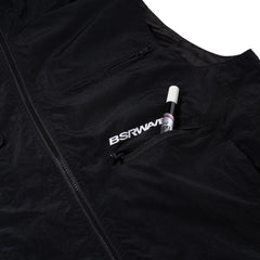 Active Trail Hooded Vest Black