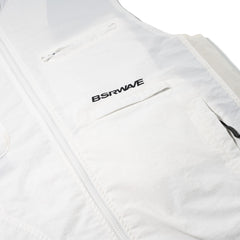 Active Trail Hooded Vest Ivory
