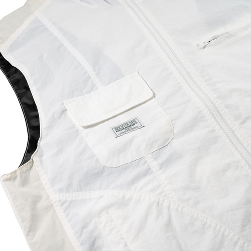 Active Trail Hooded Vest Ivory