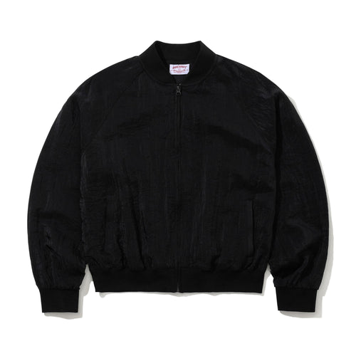 Sheer Bomber Jacket Black
