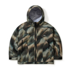 Dsxbs 3L Seam Sealing Hooded Shell Jacket Olive Smoke