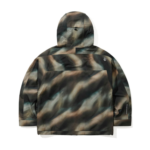 Dsxbs 3L Seam Sealing Hooded Shell Jacket Olive Smoke