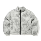 Dsxbs Down Short Padding Jumper Rip Stop White Gray