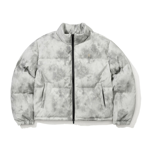 Dsxbs Down Short Padding Jumper Rip Stop White Gray