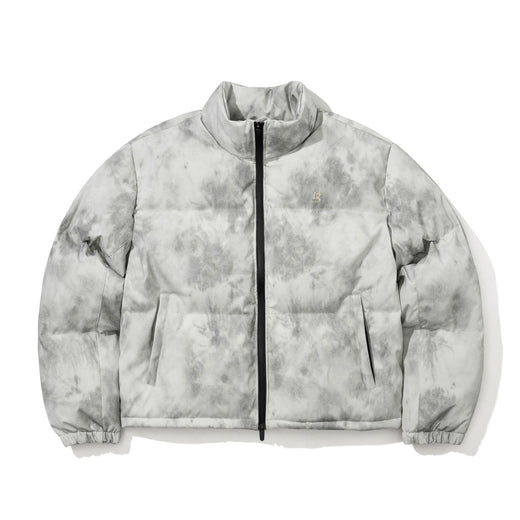Dsxbs Down Short Padding Jumper Rip Stop White Gray