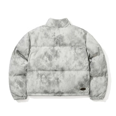 Dsxbs Down Short Padding Jumper Rip Stop White Gray