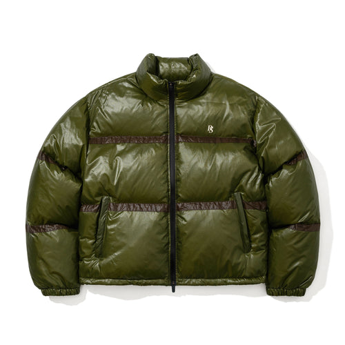 Dsxbs Down Short Padding Jumper Rip Stop Dark Khaki