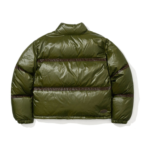 Dsxbs Down Short Padding Jumper Rip Stop Dark Khaki