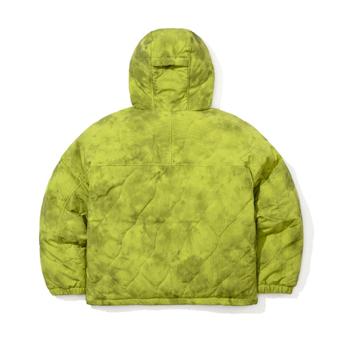 Dsxbs Light Hooded Down Padding Jumper Rip Stop Lime