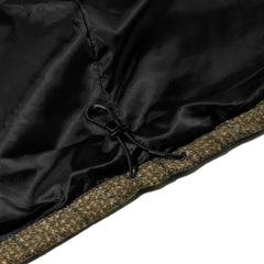 Dsxbs Classic Wool Hooded Jacket Khaki Check